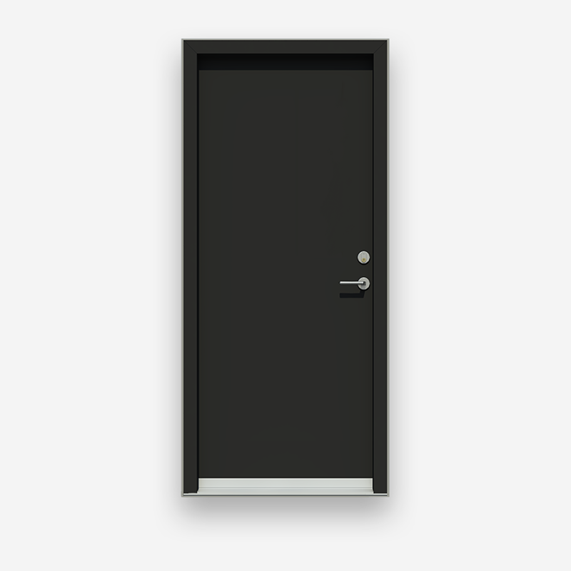 Flush Entrance Doors at Minimal Frame Projects