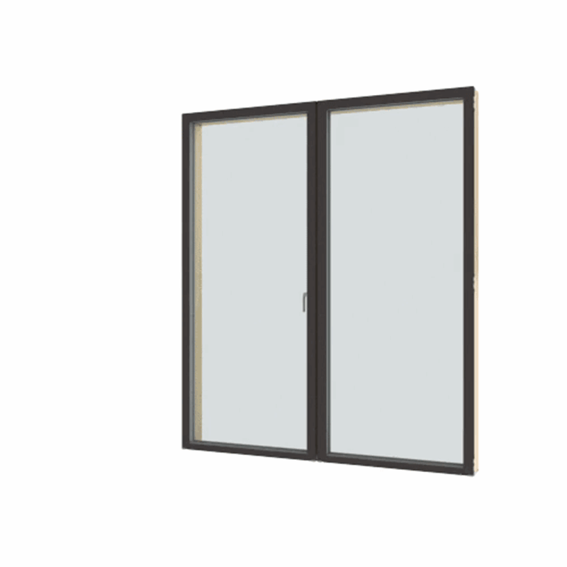 Double French Door at Minimal Frame Projects
