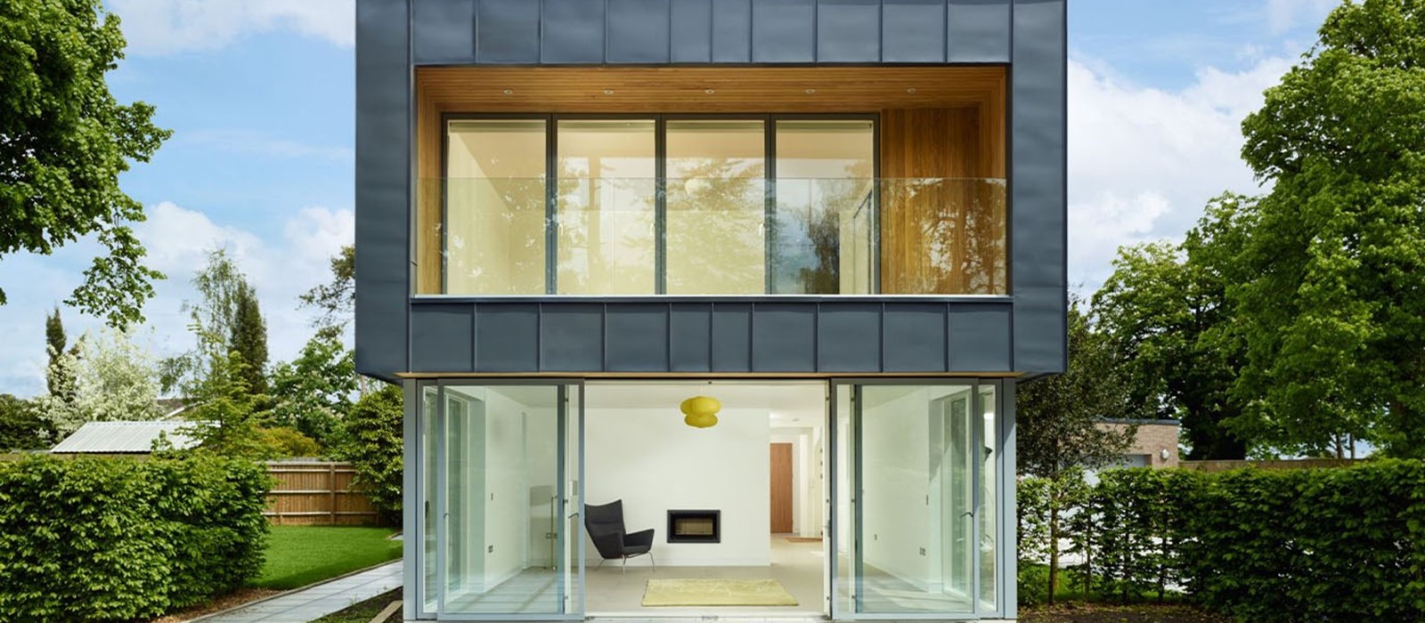 Double Sliding Door at Minimal Frame Projects